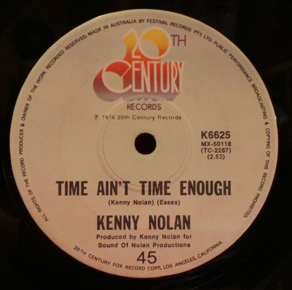Kenny Nolan : I Like Dreamin' (7", Single)