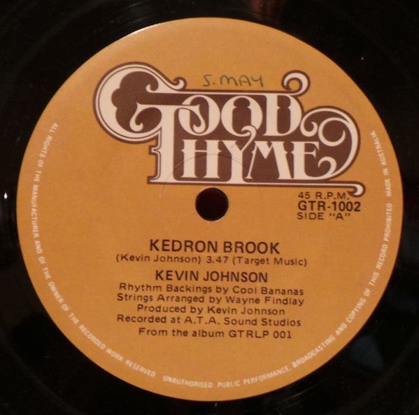 Kevin Johnson (5) : Kedron Brook (7", Single)