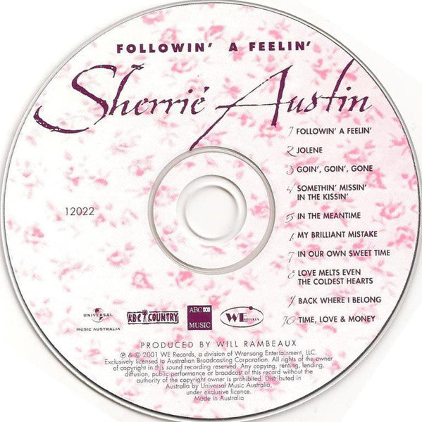 Sherrié Austin : Followin' A Feelin' (CD, Album)