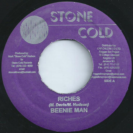 Beenie Man : Riches (7")
