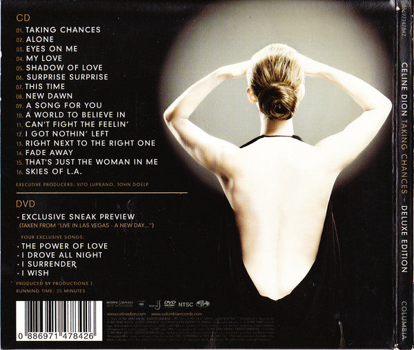 Céline Dion : Taking Chances (Dlx + CD, Album + DVD-V, NTSC)