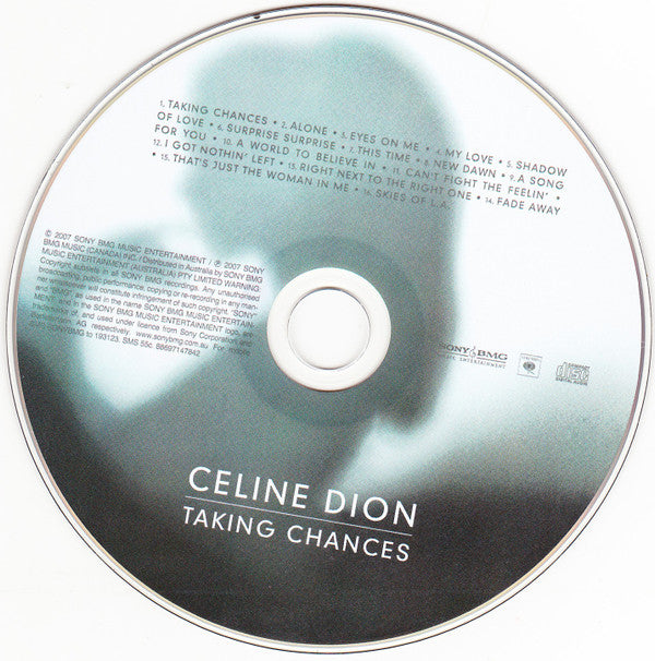 Céline Dion : Taking Chances (Dlx + CD, Album + DVD-V, NTSC)