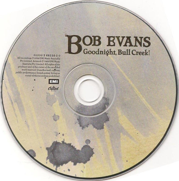 Bob Evans (2) : Goodnight, Bull Creek! (CD, Album)