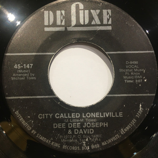 Dee Dee Joseph & David* : Devil Made Me Do It (7", Single, RE)