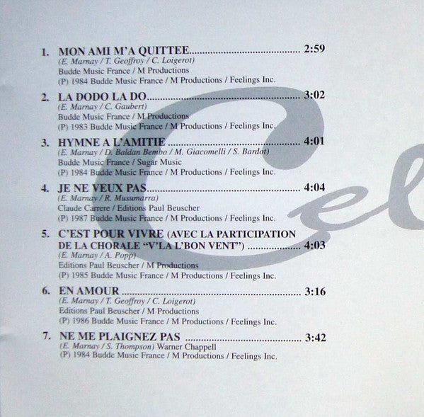Celine Dion* : Mon Ami (CD, Comp, RE)