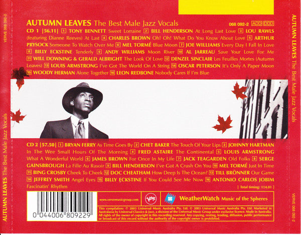 Various : Autumn Leaves: The Best Male Jazz Vocals (2xCD, Comp)