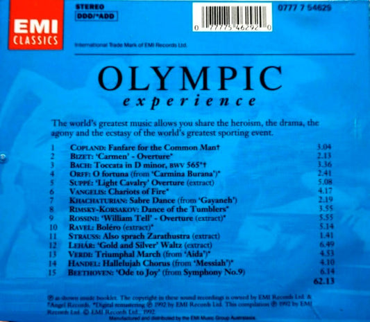 Various : Olympic Experience (CD, Comp)