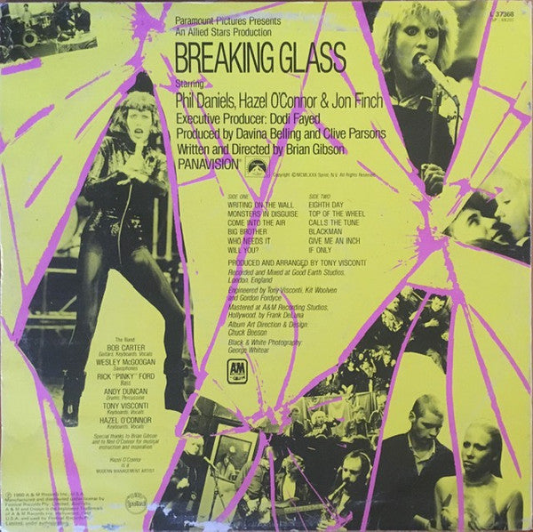 Hazel O'Connor : Breaking Glass (LP, Album)