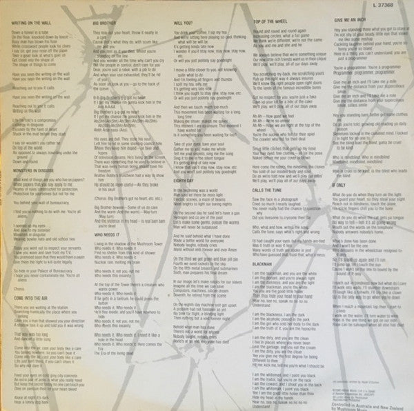 Hazel O'Connor : Breaking Glass (LP, Album)