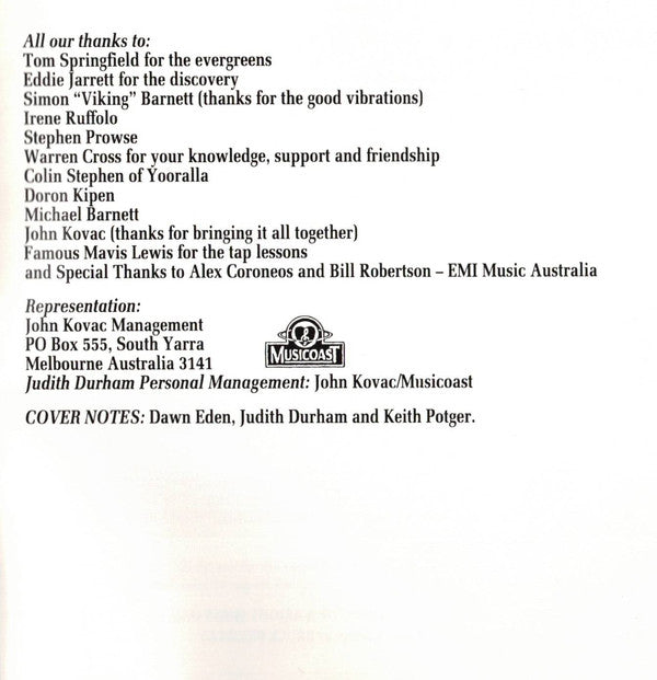 Judith Durham, The Seekers : The Silver Jubilee Album (CD, Comp)
