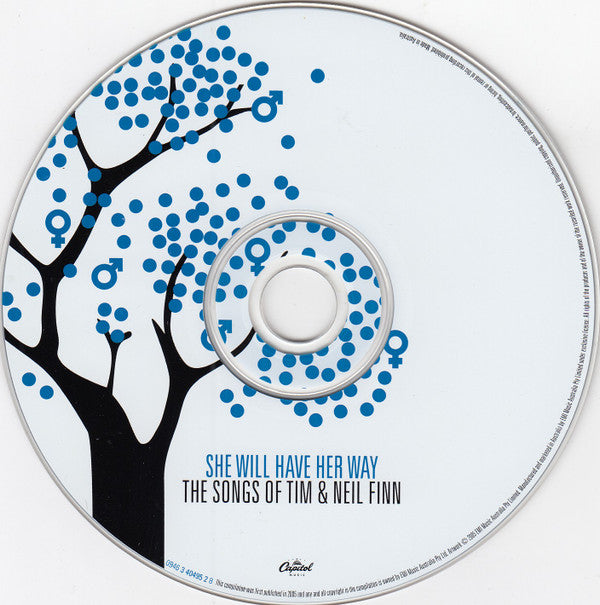 Various : She Will Have Her Way: The Songs Of Tim & Neil Finn (2xCD, Comp, Ltd)