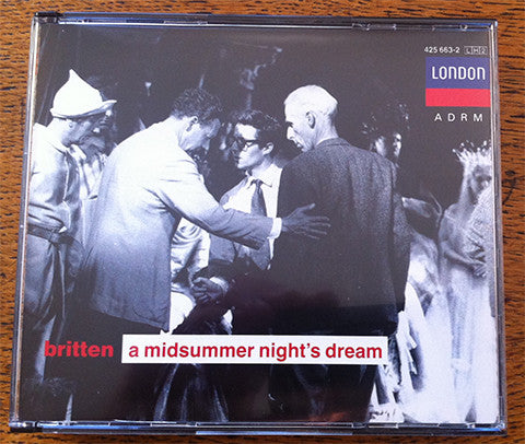 Benjamin Britten : A Midsummer Night's Dream (2xCD, Album, RE, RM)