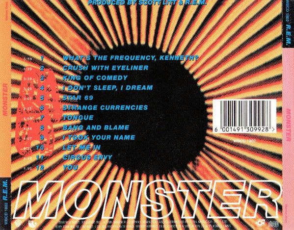R.E.M. : Monster (CD, Album)