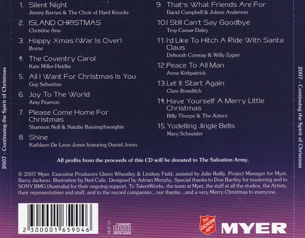 Various : The Spirit Of Christmas 2007 (CD, Comp)