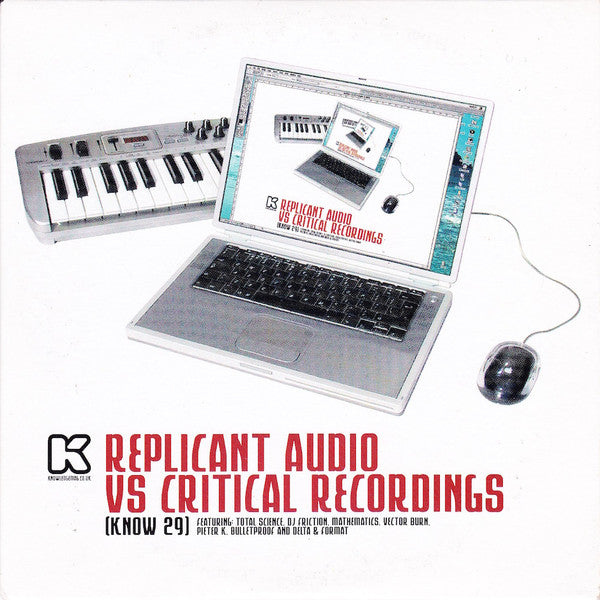 Various : Replicant Audio Vs Critical Recordings (CD, Mixed)
