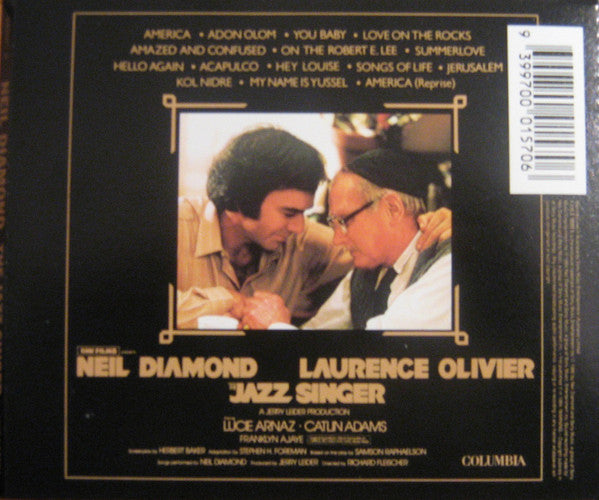 Neil Diamond : The Jazz Singer (Original Songs From The Motion Picture) (CD, Album, RE)
