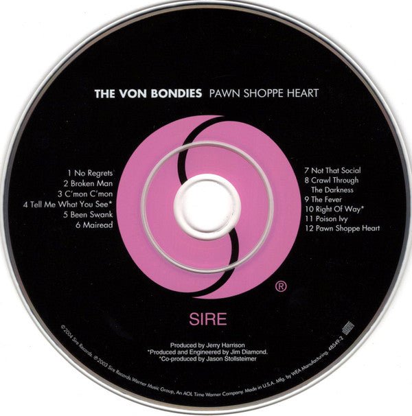The Von Bondies : Pawn Shoppe Heart (CD, Album, Oly)