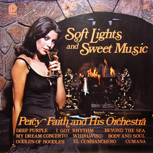 Percy Faith & His Orchestra : Soft Lights And Sweet Music (LP, Album, RE)