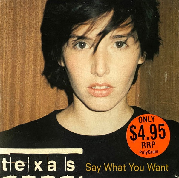 Texas : Say What You Want (CD, Single, Car)