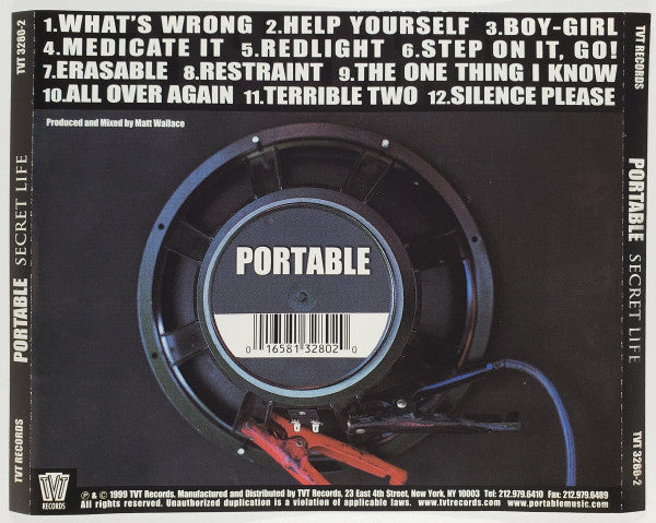 Portable (2) : Secret Life (CD)