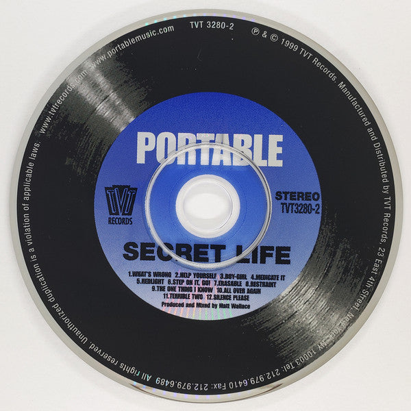 Portable (2) : Secret Life (CD)