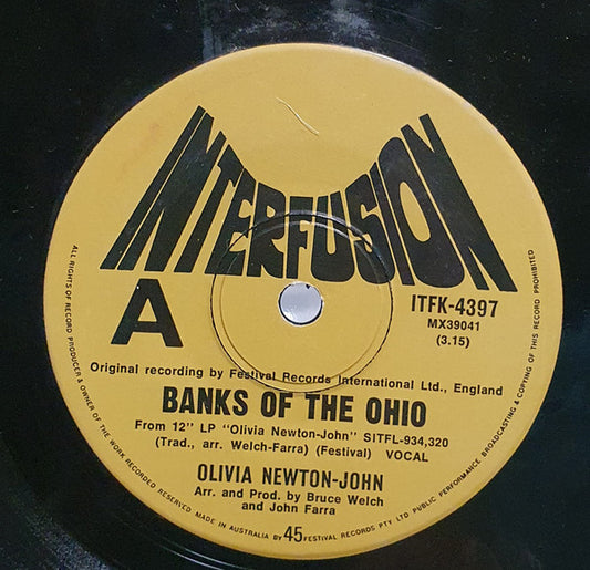 Olivia Newton-John : Banks Of The Ohio (7", Single, M/Print)