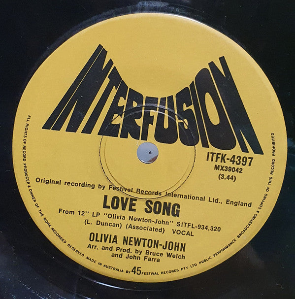 Olivia Newton-John : Banks Of The Ohio (7", Single, M/Print)