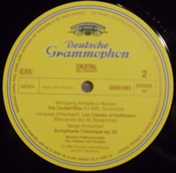 Herbert von Karajan, Berliner Philharmoniker : Karajan • Digital (LP, Comp, Dig)