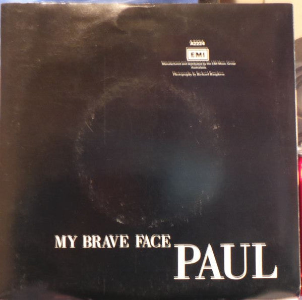 Paul McCartney : My Brave Face (7", Single)