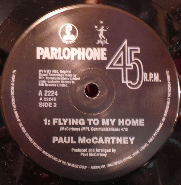 Paul McCartney : My Brave Face (7", Single)
