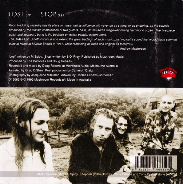 The Badloves : Lost (CD, Single)