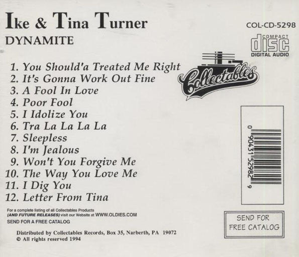 Ike & Tina Turner : Dynamite! (CD, Album)