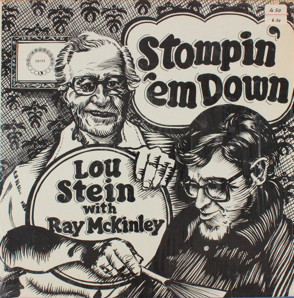 Lou Stein, Ray McKinley : Stompin' 'Em Down (LP, Album, Mono)