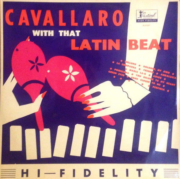 Carmen Cavallaro : Cavallaro With That Latin Beat (LP, Album, Mono)