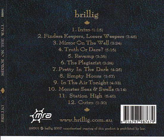 Brillig : Mirror On The Wall (CD, Album)