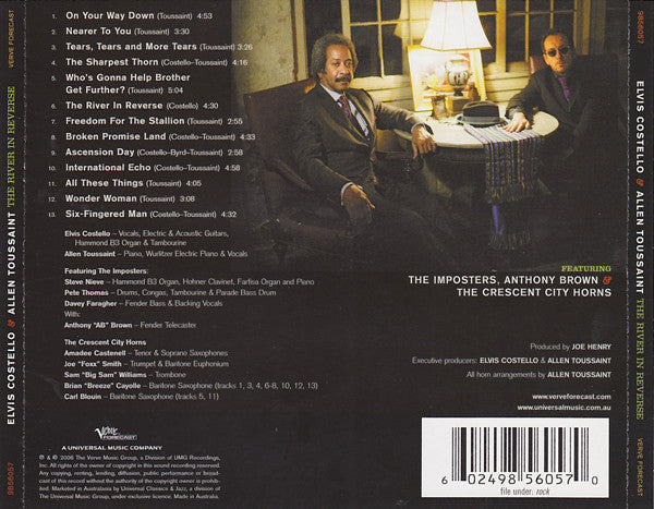 Elvis Costello & Allen Toussaint : The River In Reverse (CD, Album)