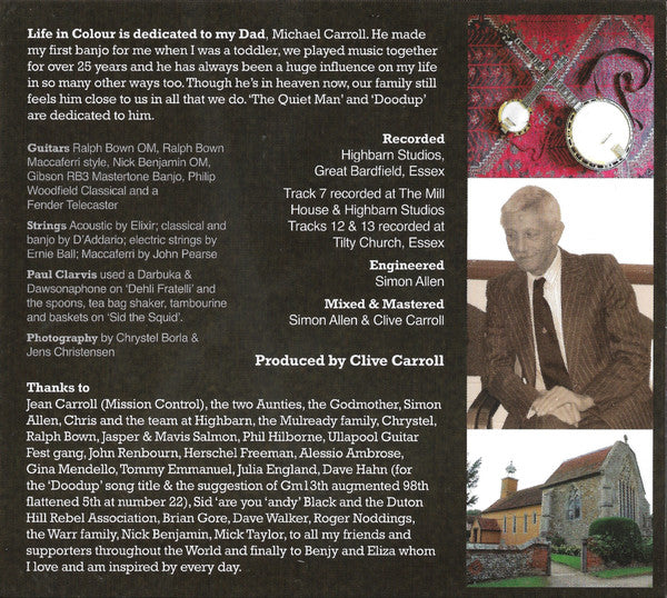 Clive Carroll : Life In Colour (CD, Album, Gat)