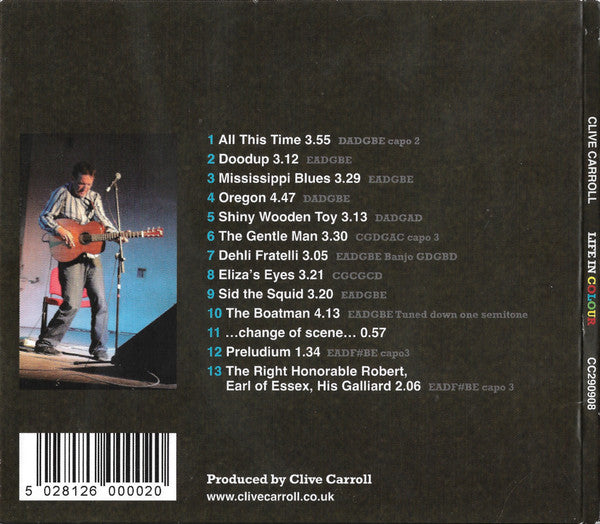 Clive Carroll : Life In Colour (CD, Album, Gat)