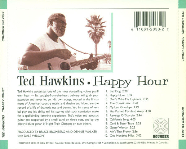 Ted Hawkins : Happy Hour (CD, Album, RE)