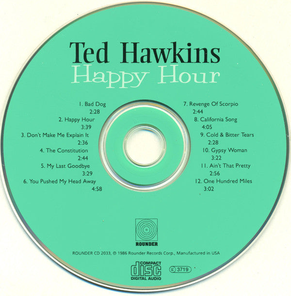 Ted Hawkins : Happy Hour (CD, Album, RE)