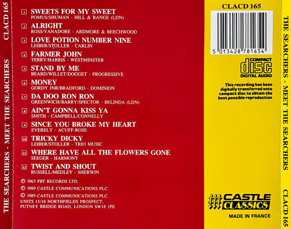 The Searchers : Meet The Searchers (CD, Album, Mono, RE)
