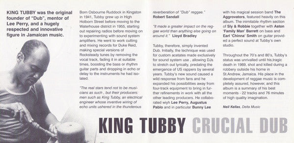 King Tubby : Crucial Dub (CD, Comp)