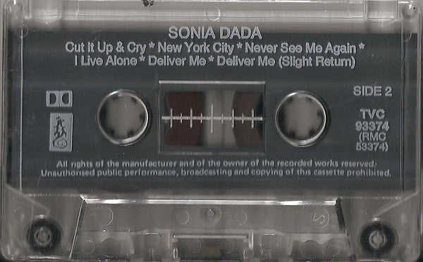 Sonia Dada : Sonia Dada (Cass, Album)