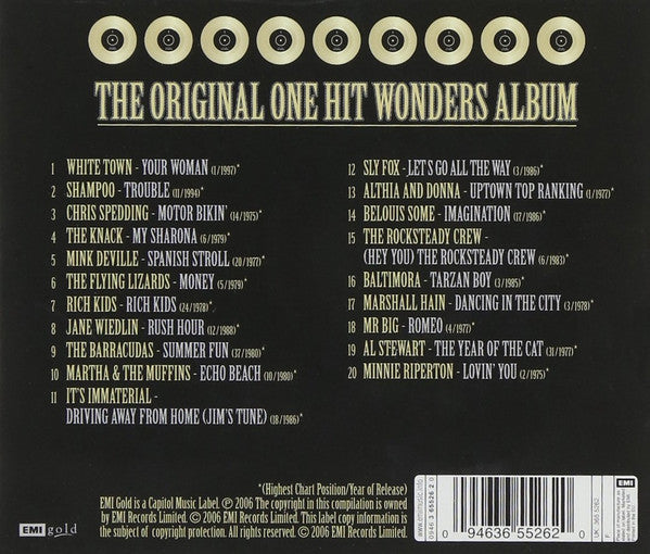 Various : The Original One Hit Wonders Album (CD, Comp)