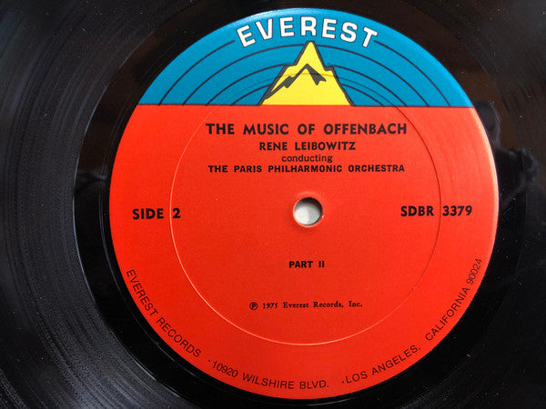 Jacques Offenbach, René Leibowitz Conducting Orchestre Philharmonique De Paris (2) : The Music Of Offenbach (LP)