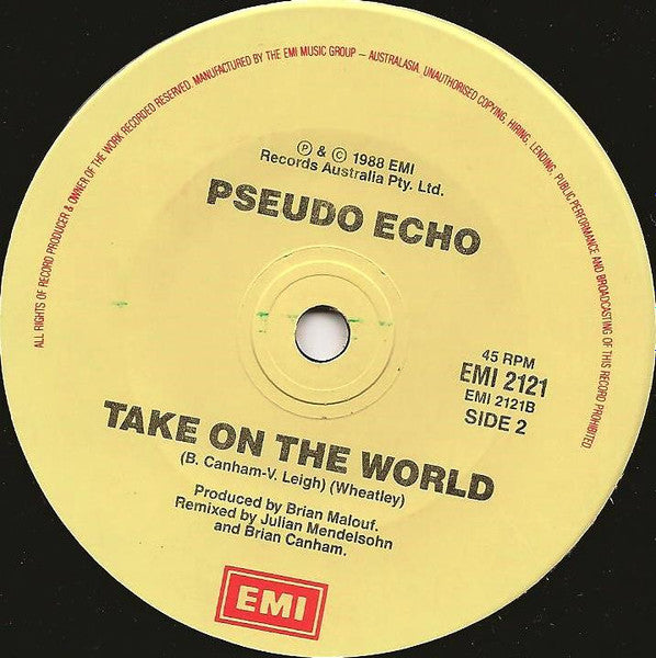 Pseudo Echo : Fooled Again (7", Single)