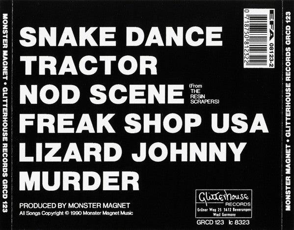 Monster Magnet : Monster Magnet (CD, MiniAlbum)