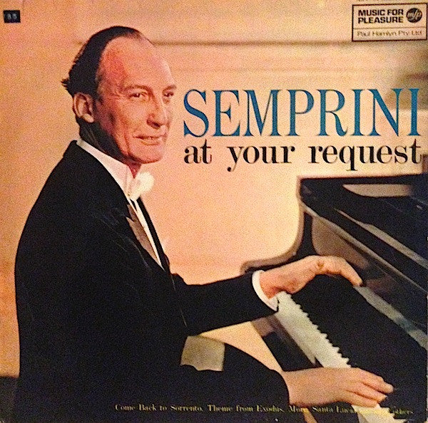 Semprini* : Semprini At Your Request (LP, Comp, Mono, RE)