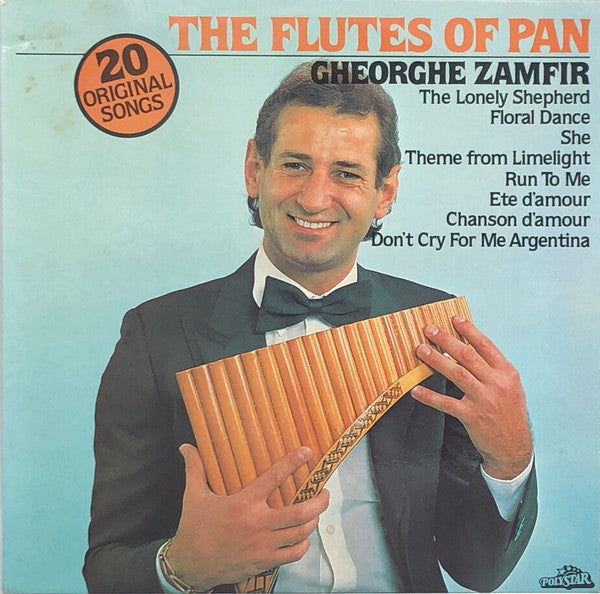 Gheorghe Zamfir : The Flutes Of Pan (20 Original Songs) (LP, Comp)