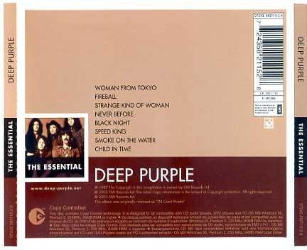 Deep Purple : The Essential Deep Purple (CD, Comp, Copy Prot.)